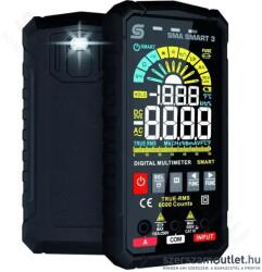 Somogyi Elektronic HOME SMASMART3 Professzionális digitális multiméter, SMART, automata, színes képernyő (smasmart3) (smasmart3)