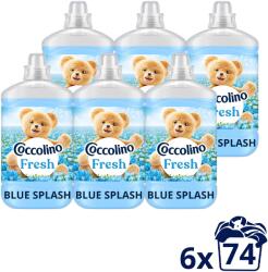 Coccolino Fresh Blue Splash 6×1, 702 l (74 mosás) (6x8720181946691)