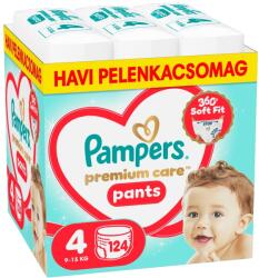 Pampers Premium Care Scutece-chiloțel 9-15kg Maxi 4 (124 buc) (80894763)