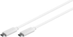 Goobay USB 3.1 Type C Összekötő Fehér 1m 67194 (67194)