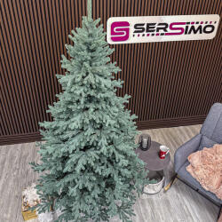 Sersimo Christmas Deluxe műfenyő, Viena Select ezüst, teljes 3D, 230cm