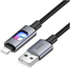 hoco. USB Lightning Töltő/adat Fekete 1.2m U144_B (U144_B)