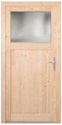PANTO NET 501 fa mellékbejárati ajtó natúr 98 cm x 198 cm jobbos