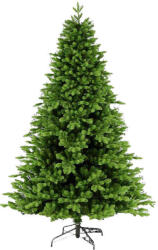  MULTIPINE Valósághű extradús műfenyő, 2D + 3D tűlevelű, beépített LED világítással, 240 cm (KMF 6/240) s