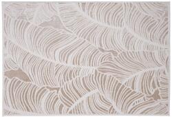 Multidecor Килим SALAMANCA 120x170 см бежов/бял с листен десен (MU0111)