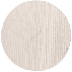 Multidecor Естествен кръгъл килим FIR WOOL, 160 см, 2600 g/m2, кремав (MU0142)