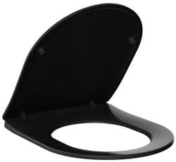 Balneo LUNA, LUXA WC-ülőke, lágyan záródó, fekete G1002021001-1 (5905591093781) (G1002021001-1)
