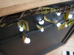 Europalms Heather twine, with LEDs, white, 180cm (83330308)