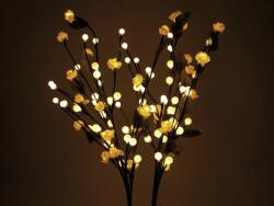  EUROPALMS Camellia bow, with LEDs, white, 50cm (83330310)