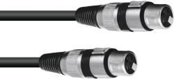 Omnitronic Adapter Cable XLR(F)/XLR(F) 0.2m bk (3022075C)