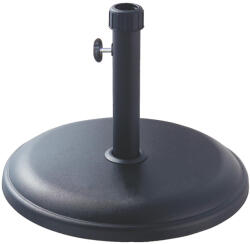 Brius Suport baza pentru umbrele de gradina, din beton, 45 cm diametru, 16kg, negru (GAO-0919)