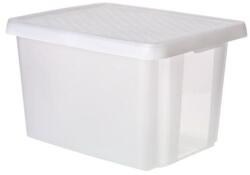 CURVER Cutie de depozitare, cu capac, 26 l, transparentă, CURVER „Essentials