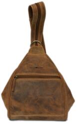 Greenburry Geanta/rucsac dama piele naturala maro antichizat 21 x 26 x 13 cm, Vintage, Greenburry