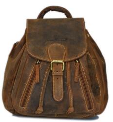 Greenburry Rucsac dama piele naturala maro antichizat 28 x 28 cm, Vintage, Greenburry