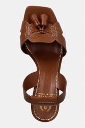 Pollini сандали с висок ток от кожа (PA16137C0OPB0200)