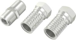 Hama Комплект адаптери за сателитен приемник, 2 x F-Plugs and F-Sockets (305119) - ggbox