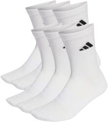 adidas Șosete Cushied Crew Socks 6 Pair Pack White/White/Black KXXL