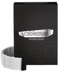 CableMod Set cabluri modulare CableMod PRO ModMesh 12VHPWR C-Series RMi / RMx / RM (Black Label) - White, CM-PCSR-16P3KIT-NKW-R-SS