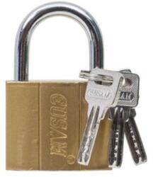 Z-tools Lacat Auriu cu 3 Chei, 50 mm (ZLN-4618)