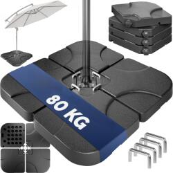 Deuba Set de greutăți pentru umbrelă 4 bucăți - antracit