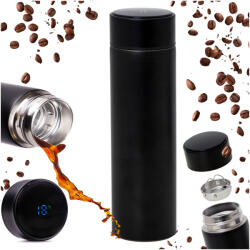 AGA Termos LED 500ml Negru (KX6358)