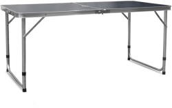 AGA Masă de camping pliabilă 120x60x54/60/70 cm Gri (MR2021-Grey)