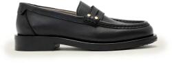 AllSaints mocasini de femei din piele Bloom Stud Loafer PPY2-OBD2RH_99X (W072FE)