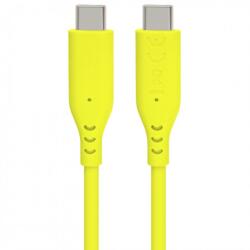  Cablu USB 2.0 type C 60W T-T 1.5m silicon Galben, ku31sa15y (KU31SA15Y)