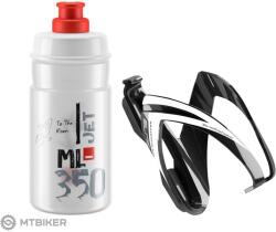 Elite Set sticlă cu suport Elite, CEO 350 ml, gri