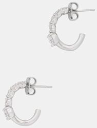Guess cercei pentru femei, din oțel inoxidabil PIERCING STUDIO PPY2-AKD0RR_SLV (JUBE06.272JW)