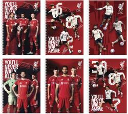 LIVERPOOL Spirálfüzet kockás LIVERPOOL A/4 70 lapos (7500154000)