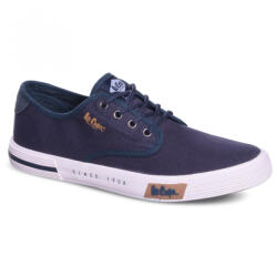 Lee Cooper férfi kék vászon tornacipő LCW-26--02-4087M 07836