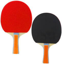 LEAN Toys Pingpong ütő szett, 2 db, vörös/fekete (27567)