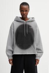 MM6 Maison Margiela női pamut kapucnis melegítőfelső - szürke M - answear - 209 990 Ft