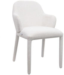 King Home AKIRA szék bézs textil kárpitozott karfával (KHM-KH1501100373)