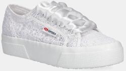 Superga sportcipő FLOWER MACRAME - fehér Női 37.5