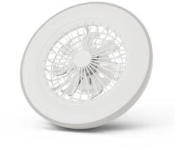 Avide LED mennyezeti lámpa és ventilátor 2x24W fehér Whitney AFCLCCT-48W-15W-WHS (AFCLCCT-48W-15W-WHS)