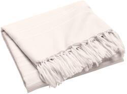 douceur d'intérieur Cuvertură crem din bumbac 180x220 cm Lilia - douceur d'intérieur