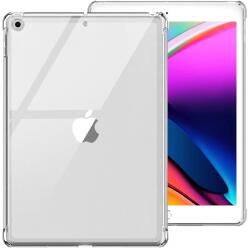  Tablettok iPad 2020 10.2 (iPad 8) - átlátszó ütésálló szilikon hátlapi tok
