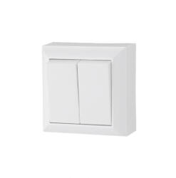 Somogyi Elektronic Kft GAO 0315H Business Line IP20 csillárkapcsoló, beltéri, 230 V~ / 50 Hz / 10 A, fehér (0315H)