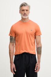 Lacoste t-shirt férfi pamut - narancssárga XL - answear - 17 990 Ft
