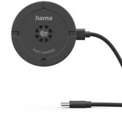 Hama vezeték nélküli Qi2 gyorstöltő pad 25W - fekete (00201756) (00201756)