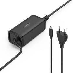 Hama univerzális hálózati notebook töltő USB-C GaN PD 5-20V 100W (00200024) (00200024)