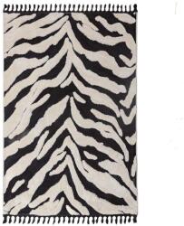 Flair Rugs Черно-бял килим 133x190 cm Esra Zebra - Flair Rugs (503119381652)