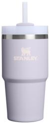 STANLEY Термос със сламка от неръждаема стомана в цвят лавандула 600 ml Quencher H2. O FlowState Tumbler Purple Dust - Stanley (100000146123)