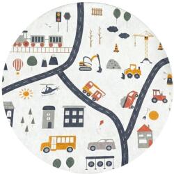 Mila Home Детско килимче за игра подходящо за пране ø100 cm World Around Me - Mila Home (HKC-YuvHali-387-100x100)
