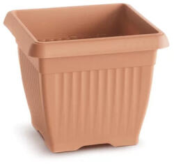 Prosperplast Terra négyszög virágcserép, 37 cm - terrakotta (DKWT37-R624)