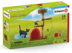 Schleich Experiență de joc Schleich pentru pisicuțe drăgălașe (SLH42501) Figurina