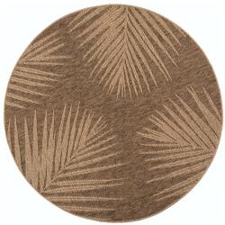 Ayyildiz Кафяв кръгъл килим за открито и закрито ø 120 cm Timber 1403 - Ayyildiz Carpets (TIMBER1201201403BROWN)