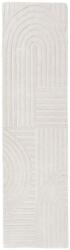 Flair Rugs Ръчно изработена вълнена пътека в цвят слонова кост 60x230 cm Zen Garden - Flair Rugs (503119381730)